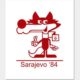 Vucko - Mascot 1984 - Sarajevo Posters and Art